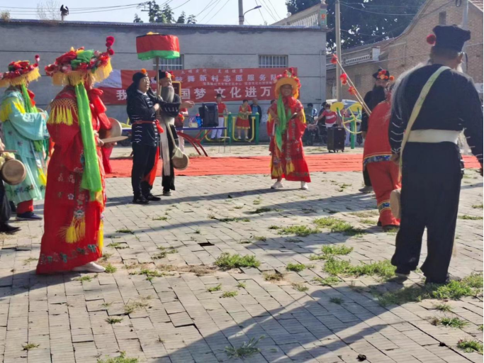【冠县】柳林镇“花鼓舞新村”演出活动记录