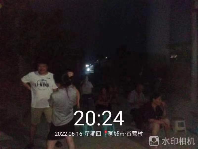 【度假区】度假区农村公益电影放映走进朱老庄镇谷营村