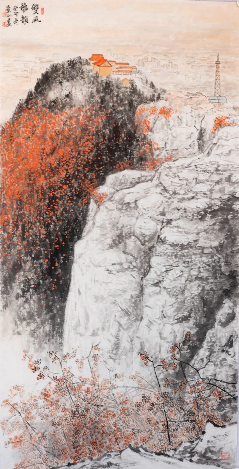 《双凤秋韵》付景山,钢城区