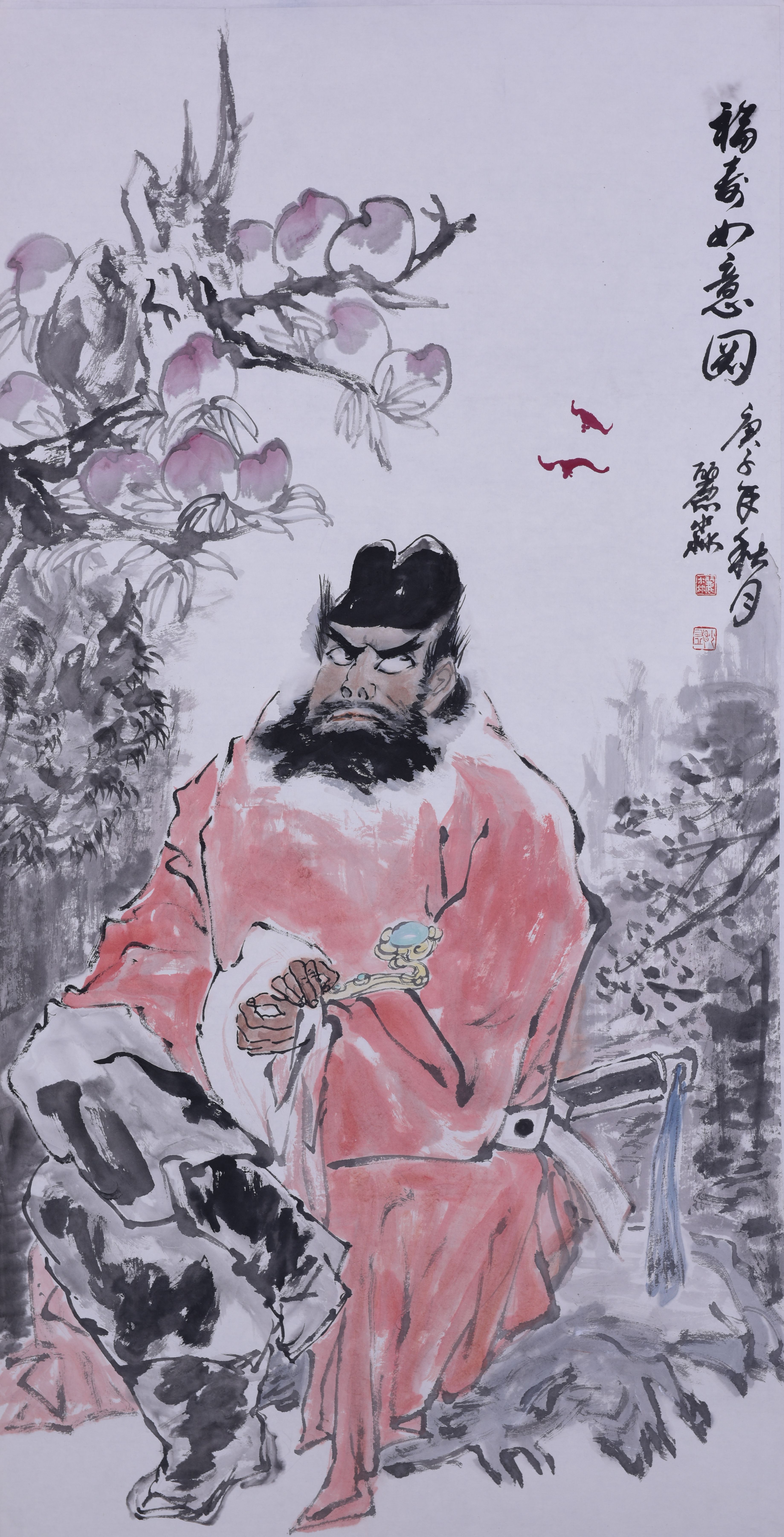 51、刘丽淼《福寿如意图》_副本.jpg