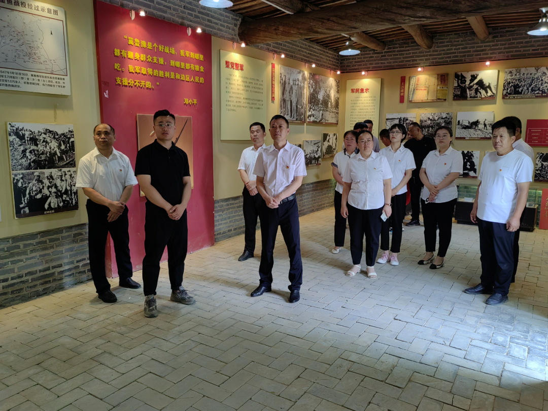 【莘县】柿子园镇重温红色记忆 传承革命精神