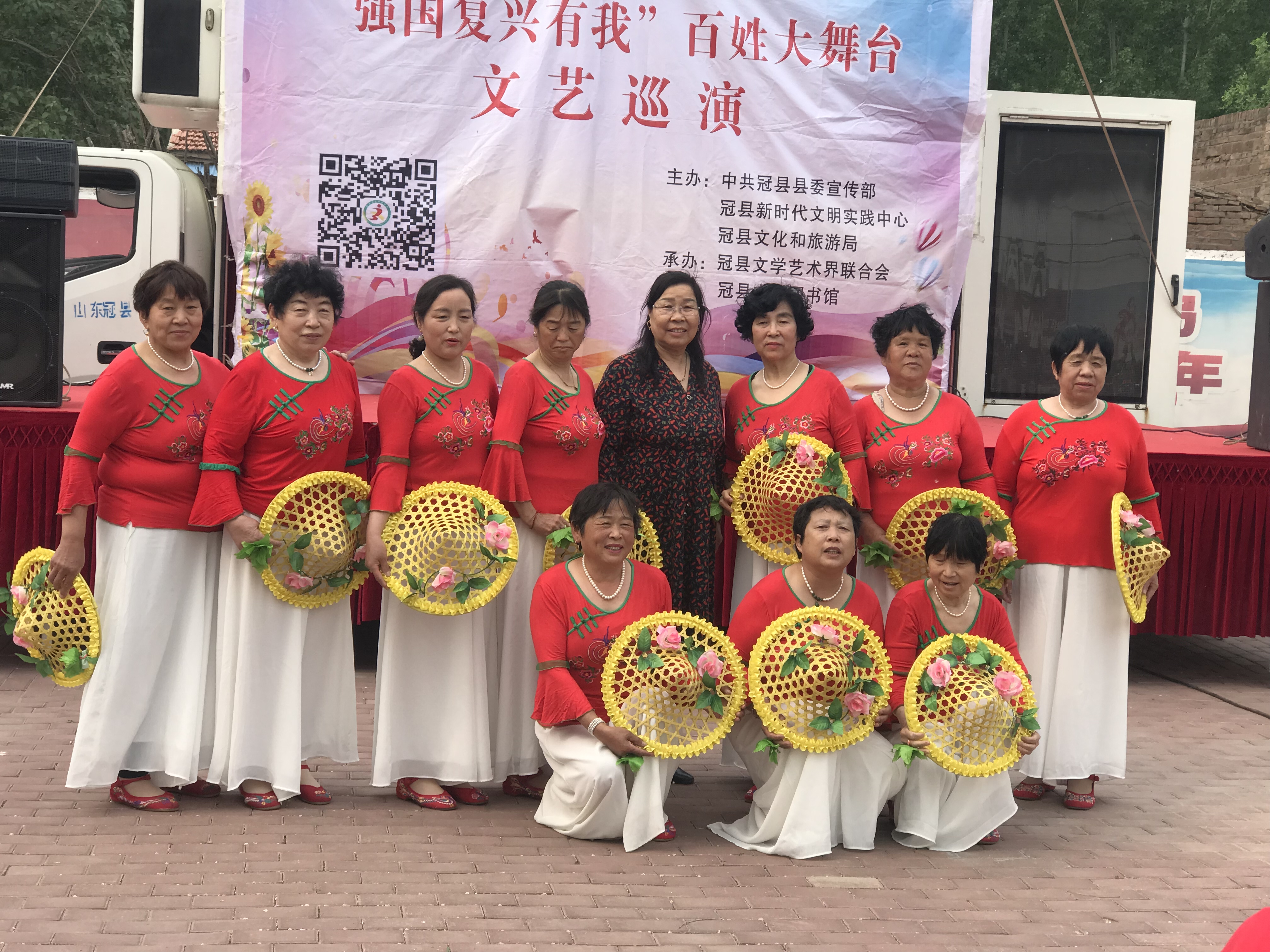 【冠县】清水镇“强国复兴有我”百姓大舞台文艺巡演