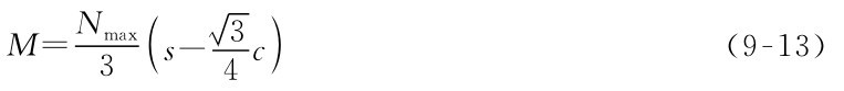 Nmax M=3 c）■3 4 s-（（9-13）