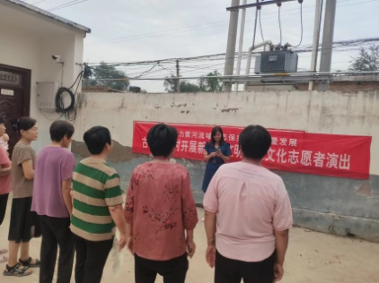 【莘县】古城镇文化志愿者演出