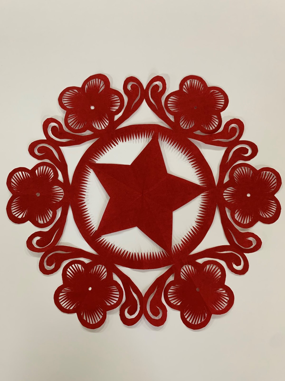 腊山街道 赵顺荣《红星向党》