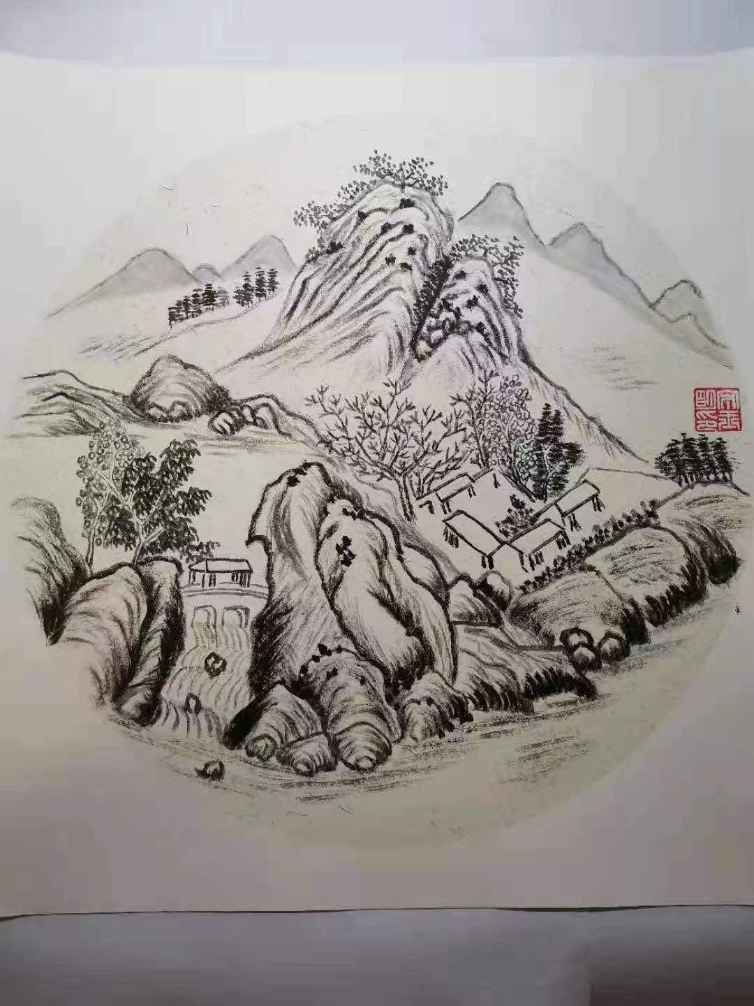 道德街 宋玉明 《山水小品》
