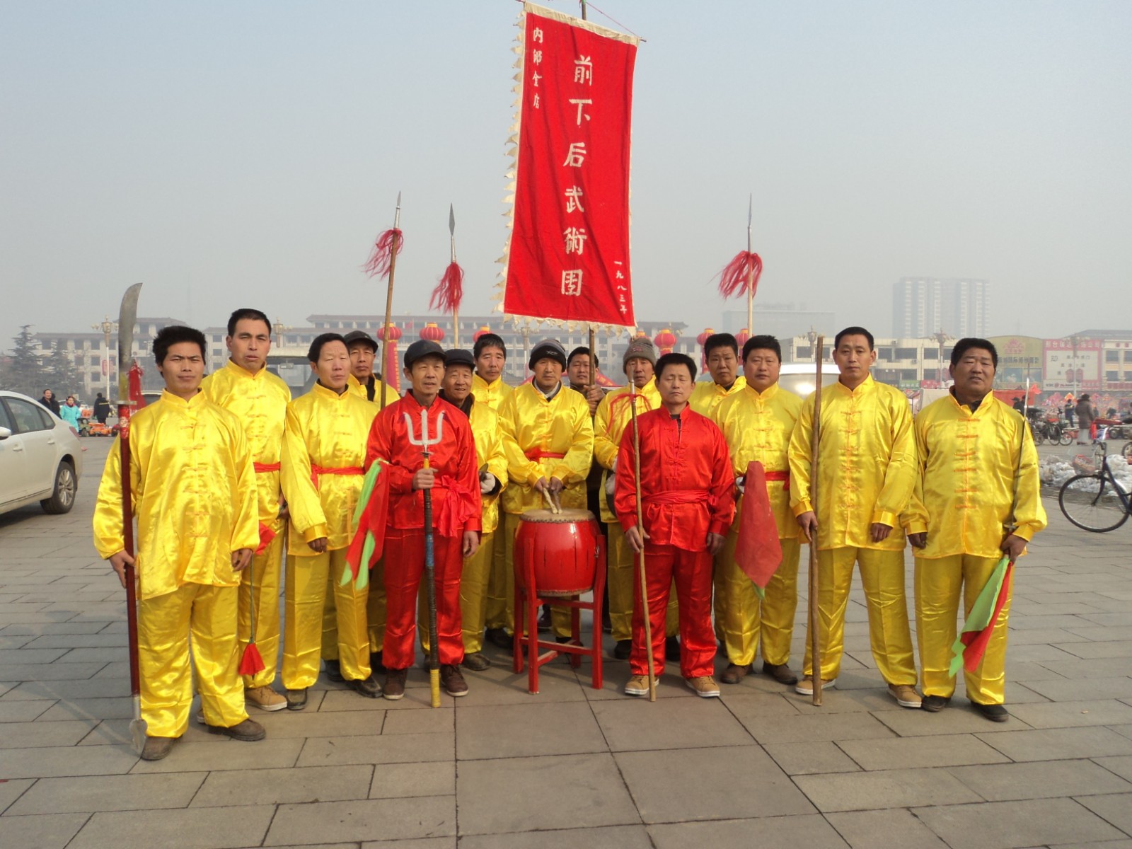 绍武拳社县城表演