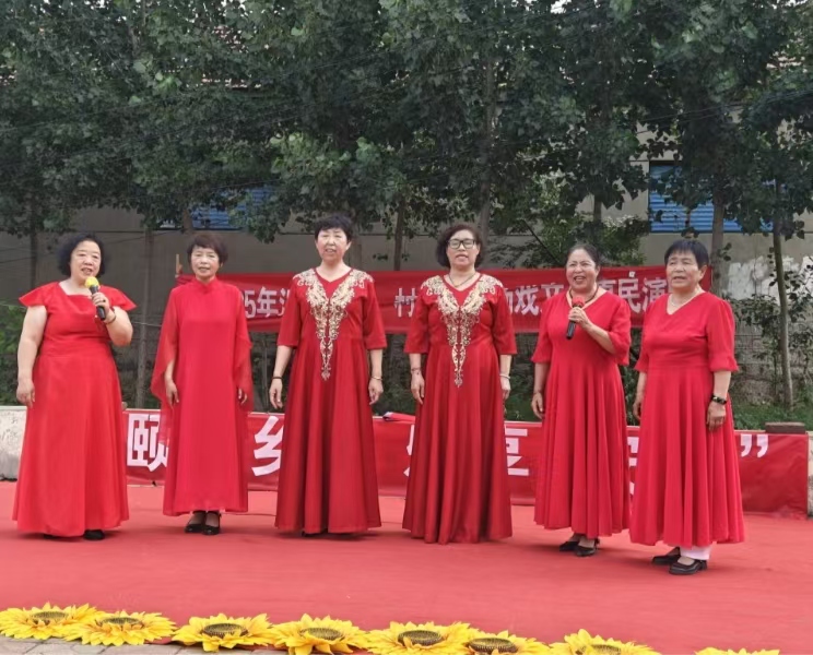 高唐县汇鑫街道开展一村一年一场戏文艺演出活动
