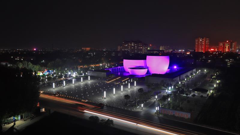 邢窑博物馆夜景