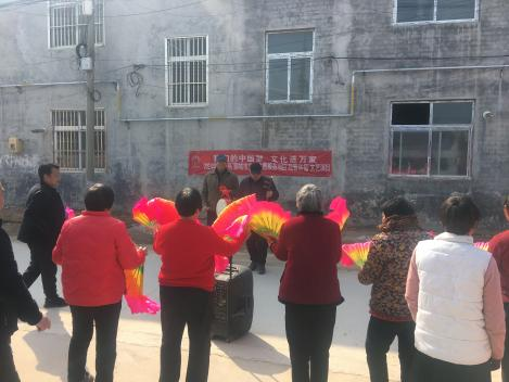【莘县】古城镇“我们的中国梦文化进万家”2024年“百灵鸟”聊城市文化志愿服务项目“迎春送福”文艺演出