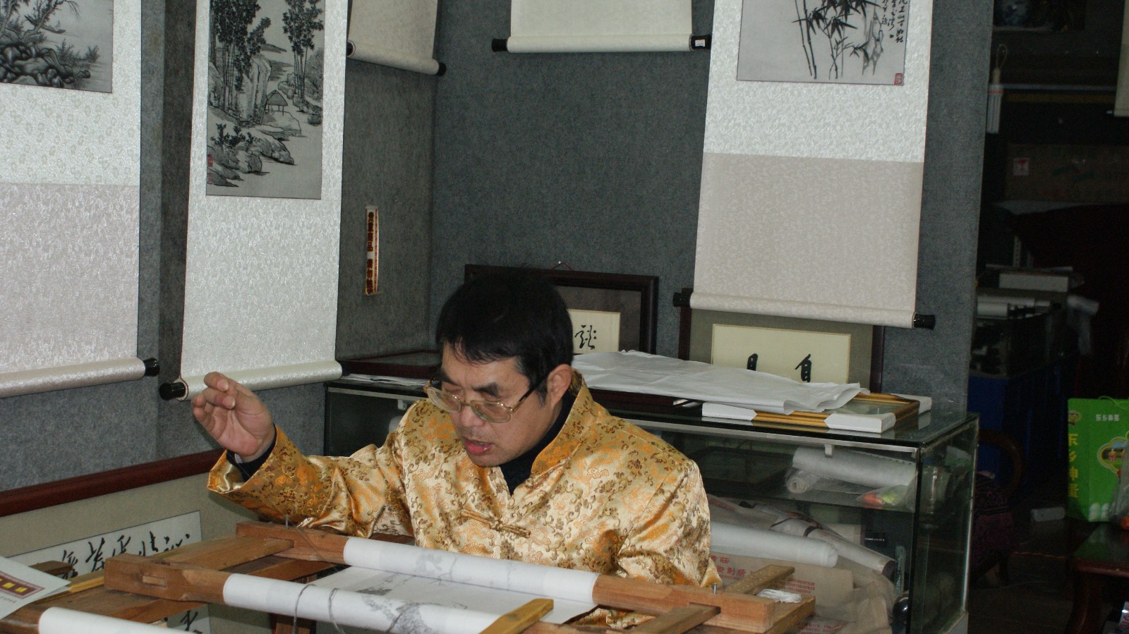 宣紙刺綉傳承人顧玉純