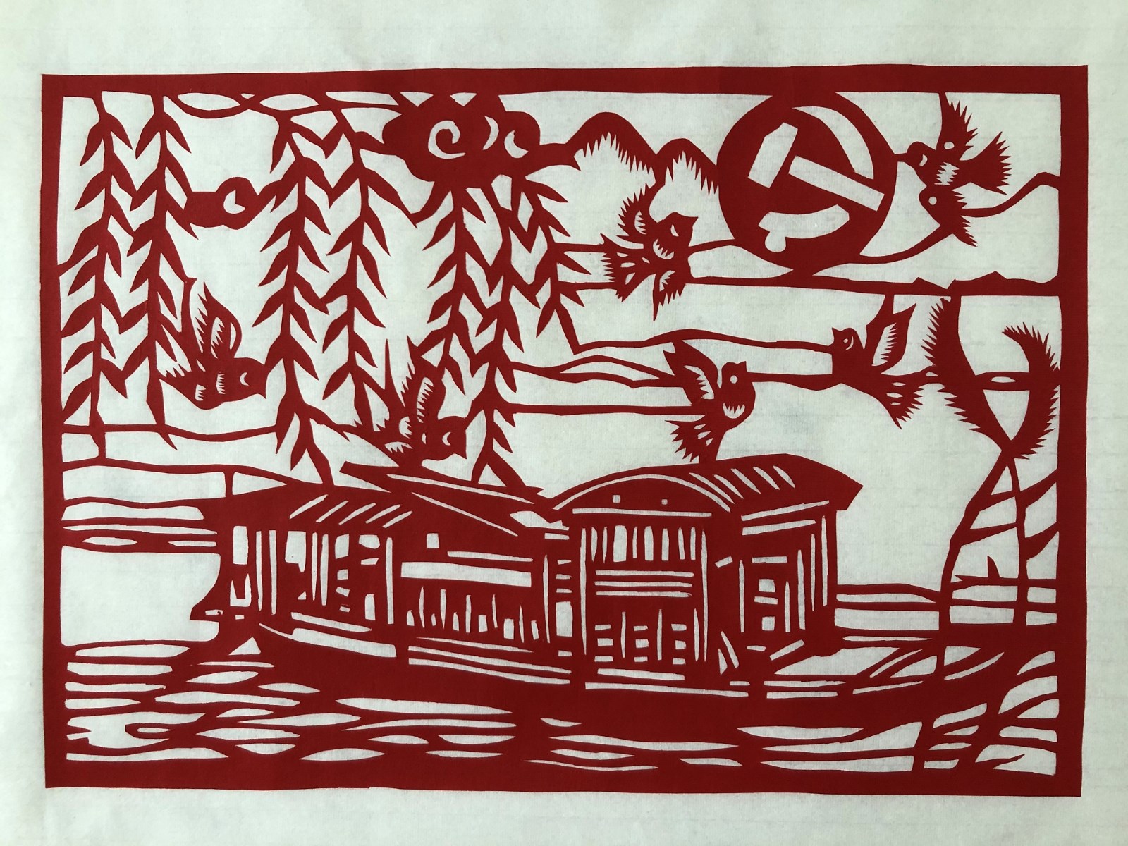 段北 王洪花《百年红船》