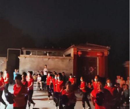 【莘县】十八里铺镇喜迎二十大文化志愿者巡回演出