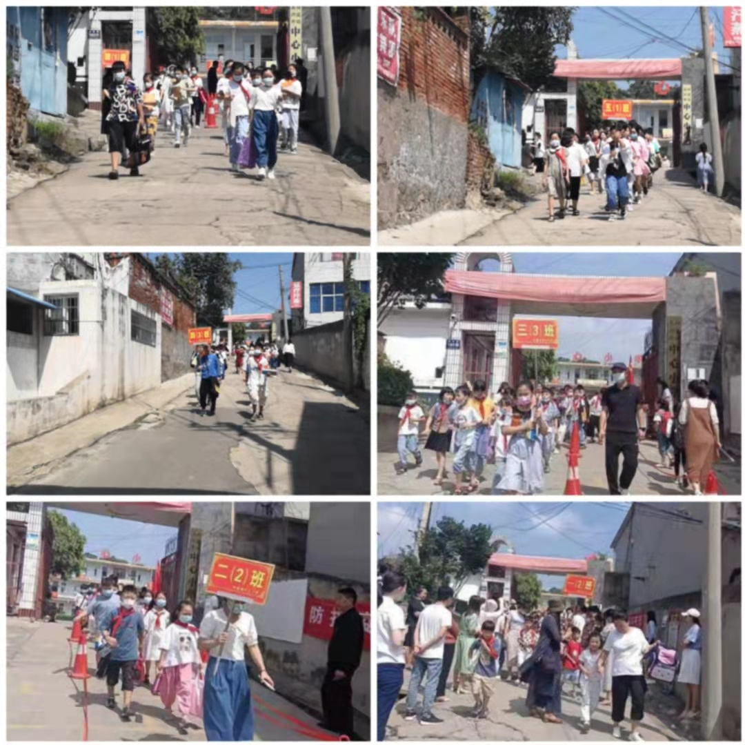 神垕镇中小学护苗活动