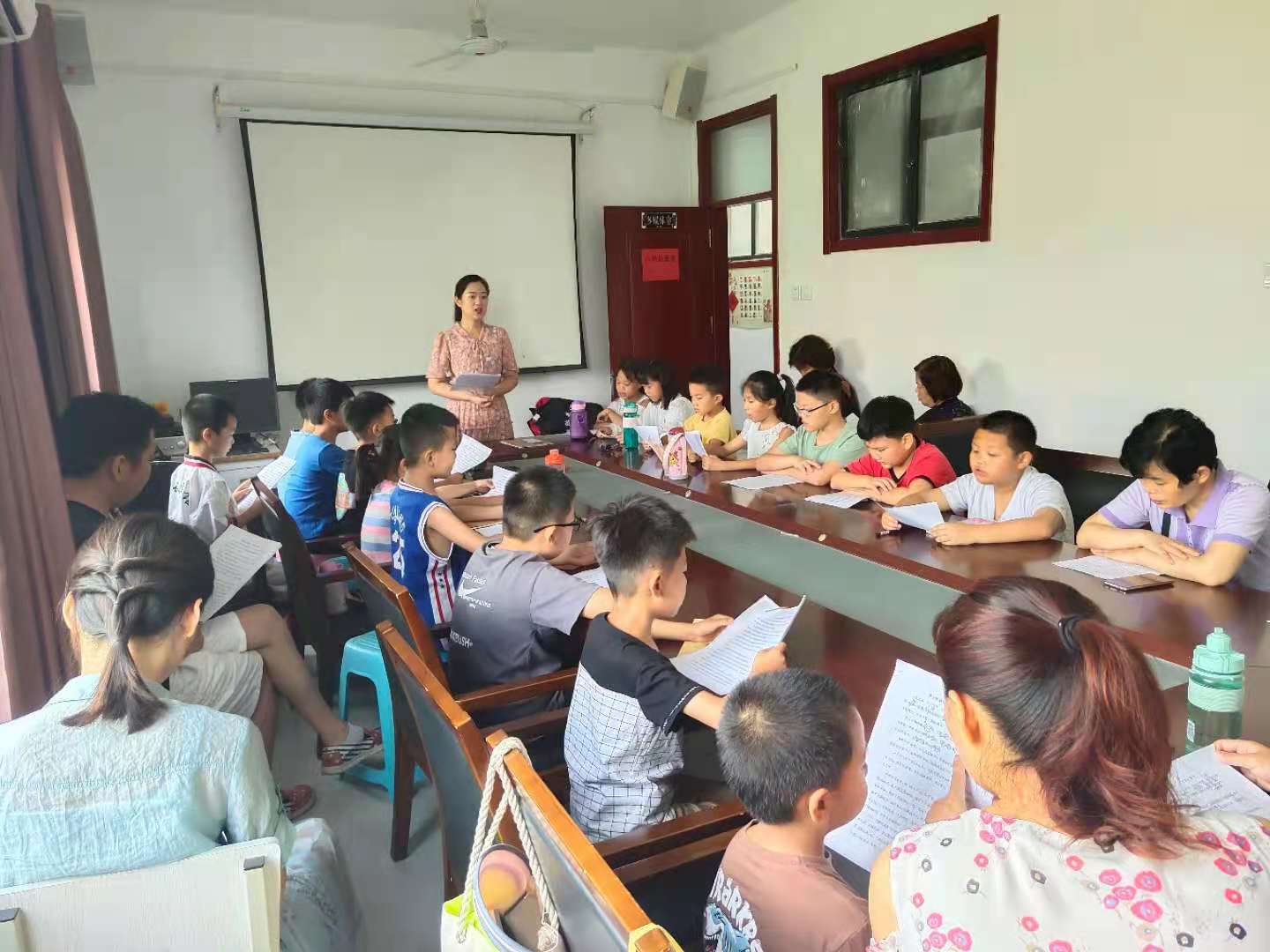 图书馆经典诵读