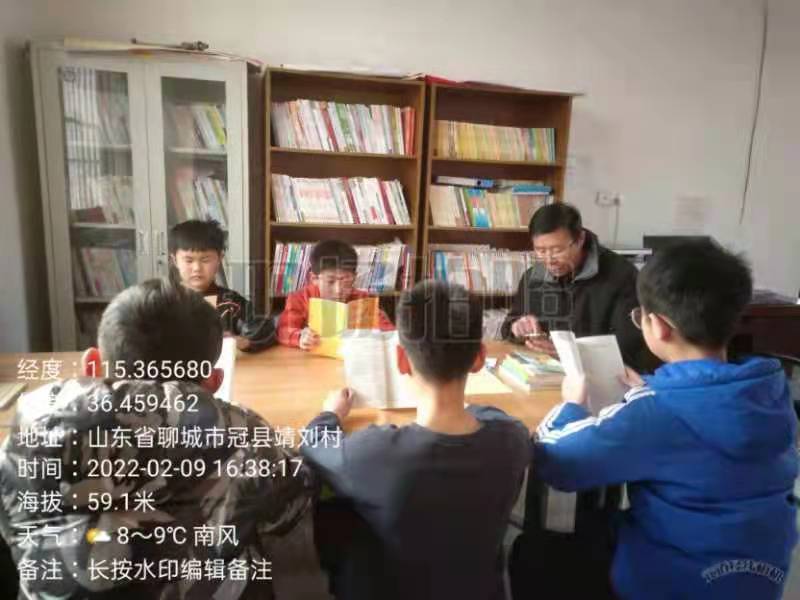 【冠县】“我的中国梦   文化进万家”清泉街道开展亲子阅读主题活动