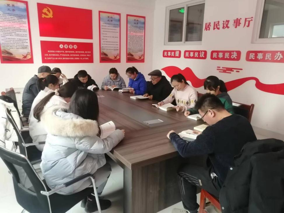 高唐县鱼邱湖街道“遍地书香迎新春”读书活动