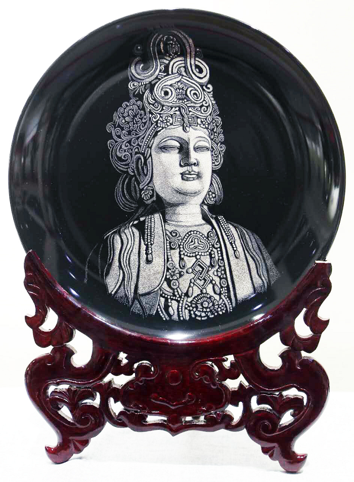 传统美术刻瓷技艺2