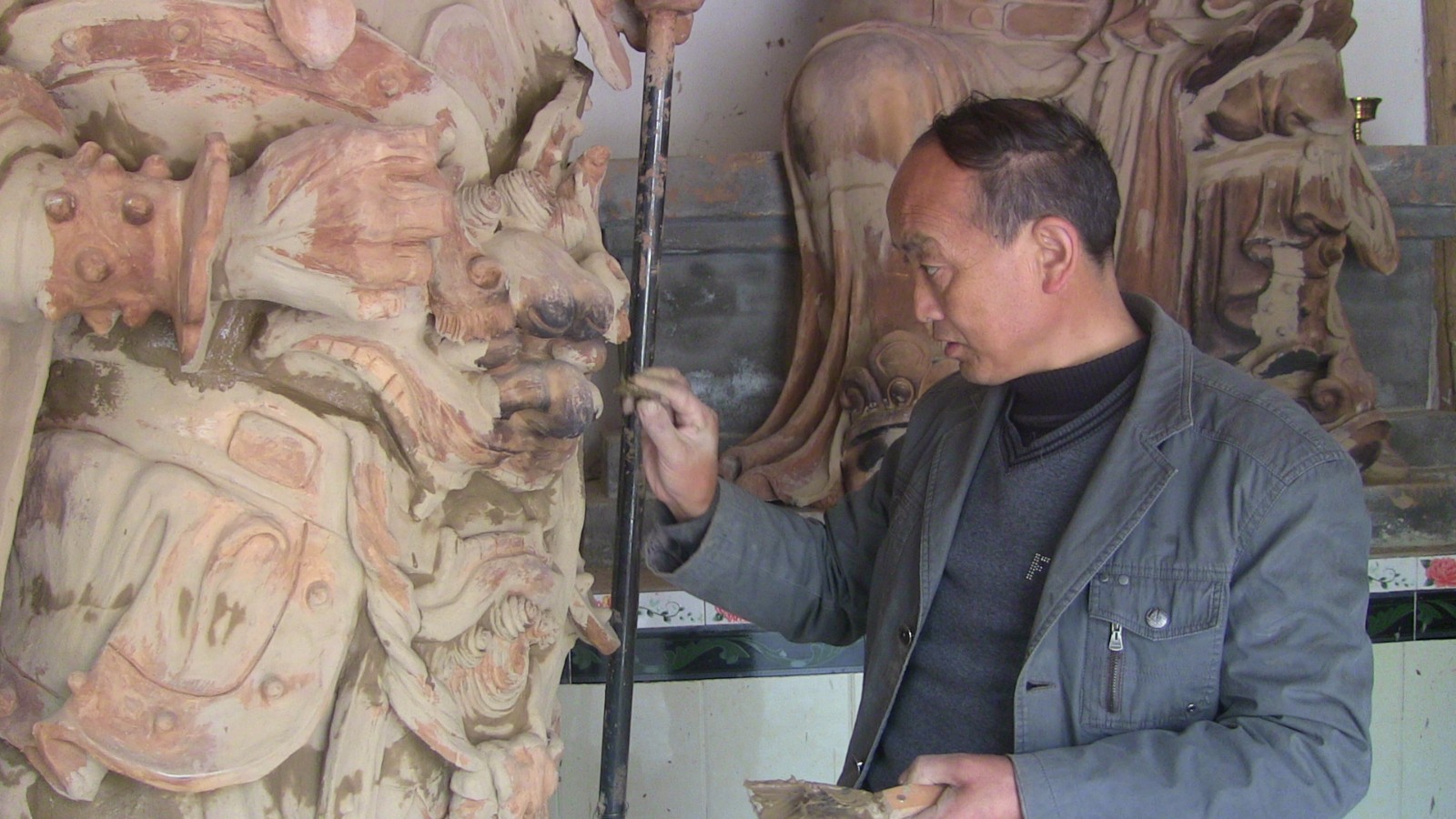 湟中-李宝洲-湟中壁画-省级代表性传承人5