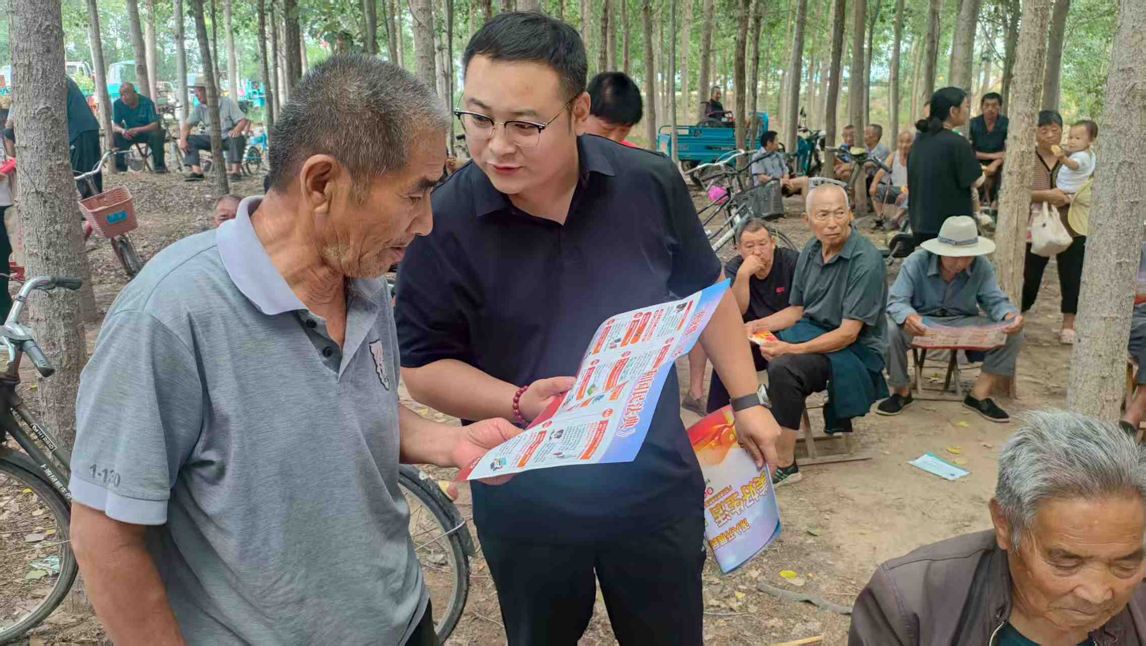【莘县】妹冢镇开展“非遗与法同行.传承与治共进”活动