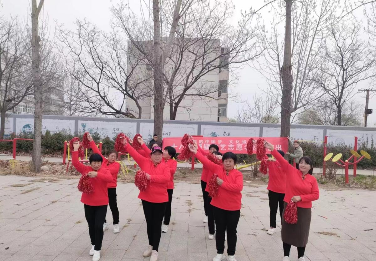 【莘县】十八里铺镇我们的中国梦文化进万家志愿者演出