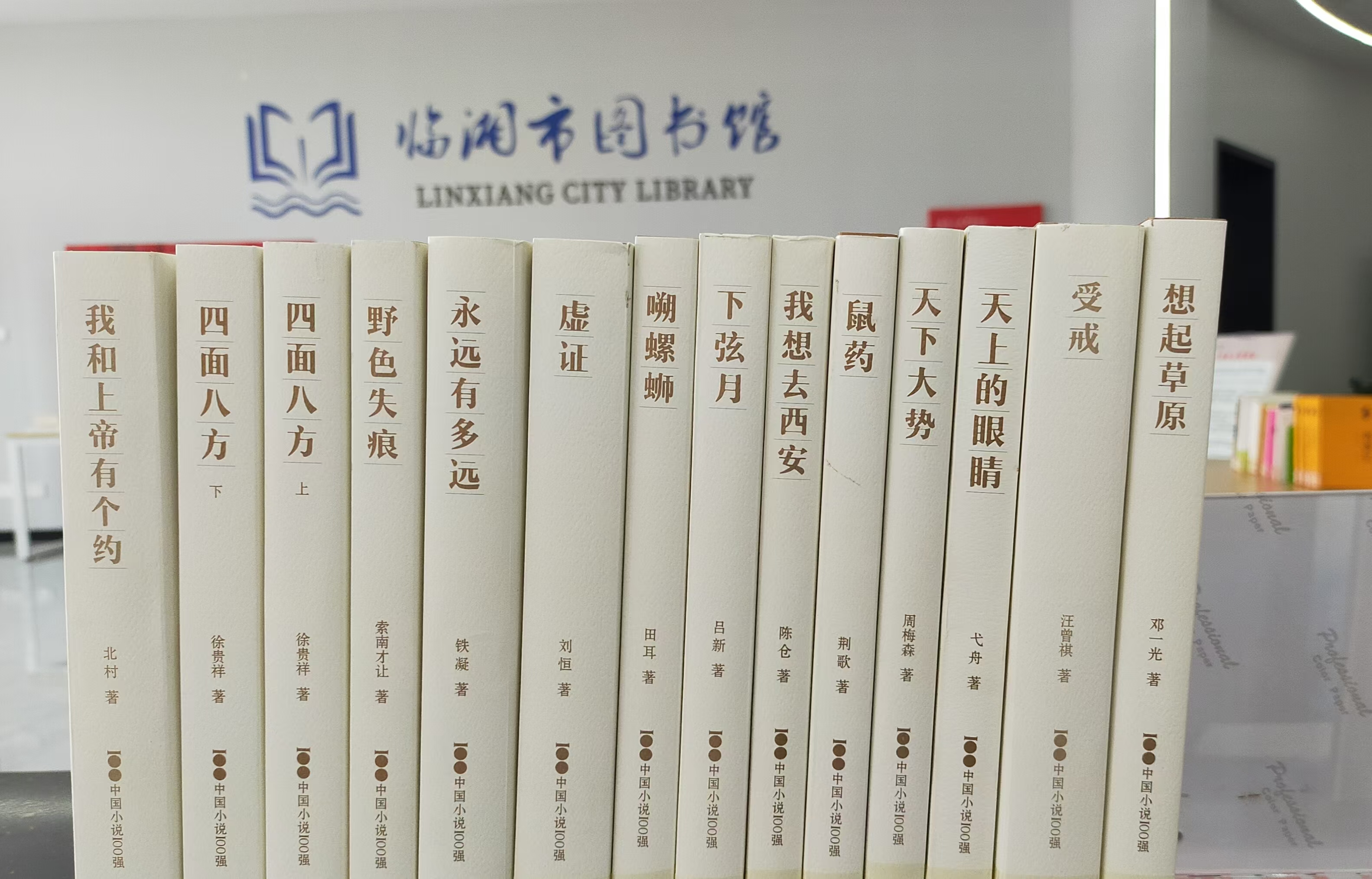 “中国100强小说”系列丛书