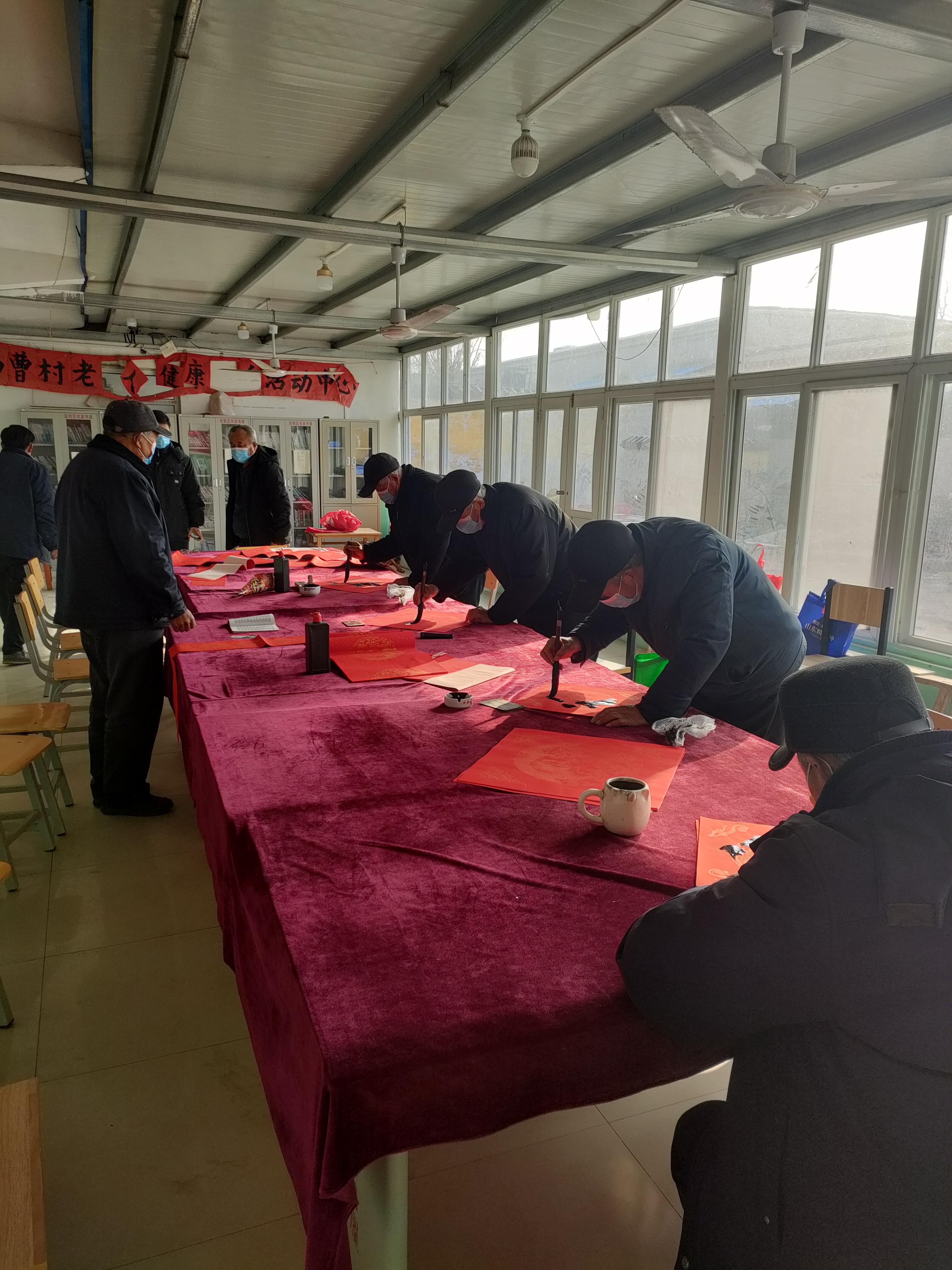 【度假区】度假区李海务街道送福下乡活动西曹村