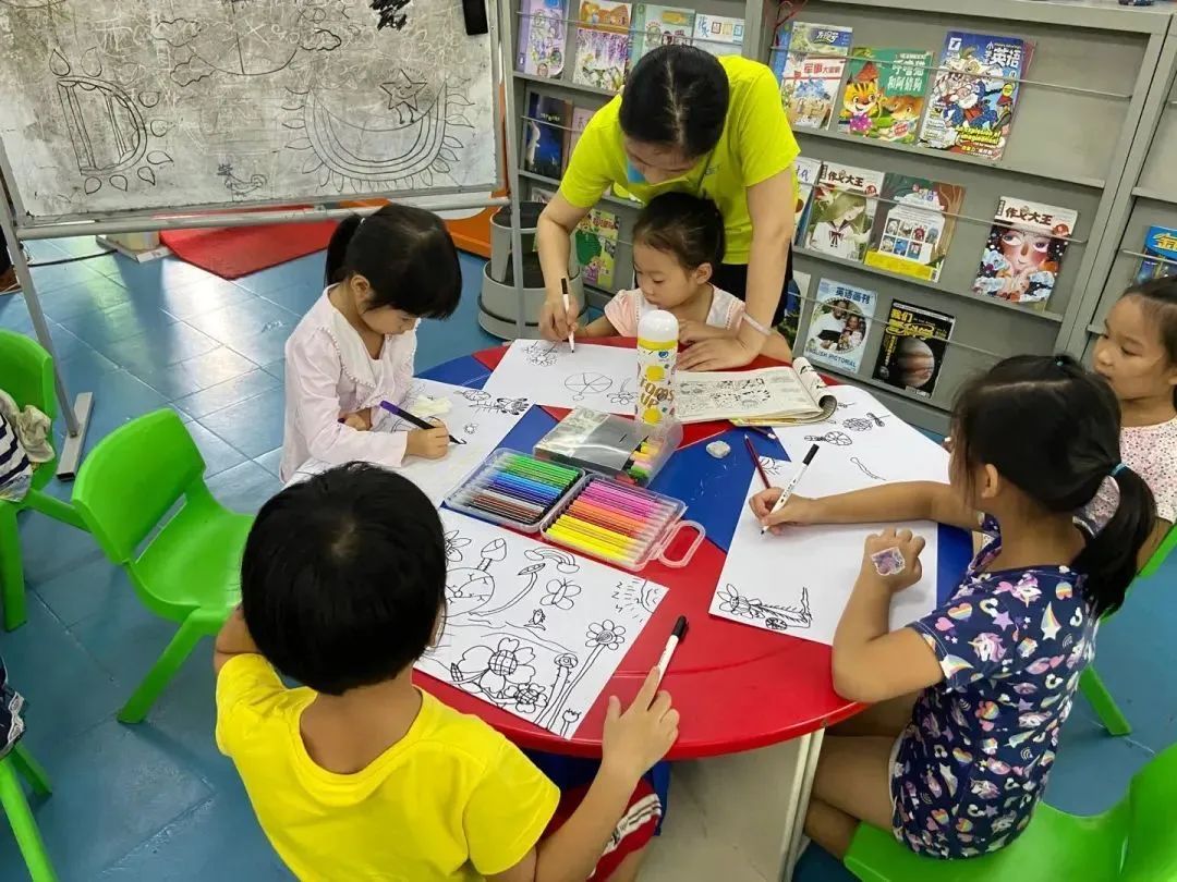 少儿绘画班——2020年恩平市图书馆周末培训班