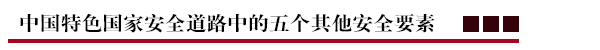 中国特色国家安全道路中的五个其他安全要素.png