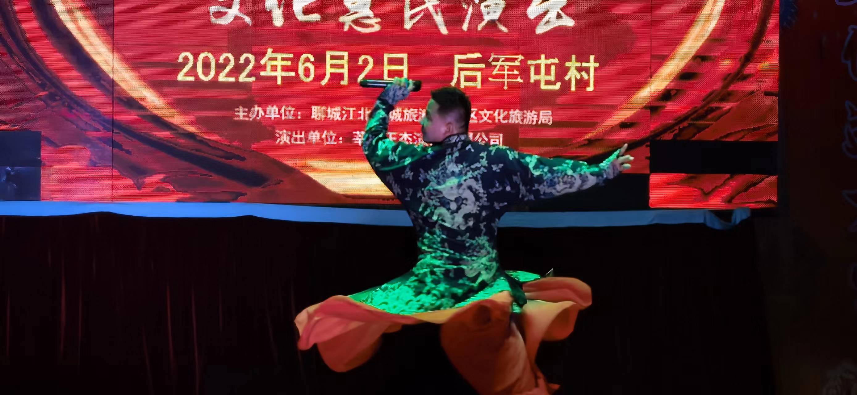 【度假区】“一村一年一场戏”走进李海务街道后军屯村