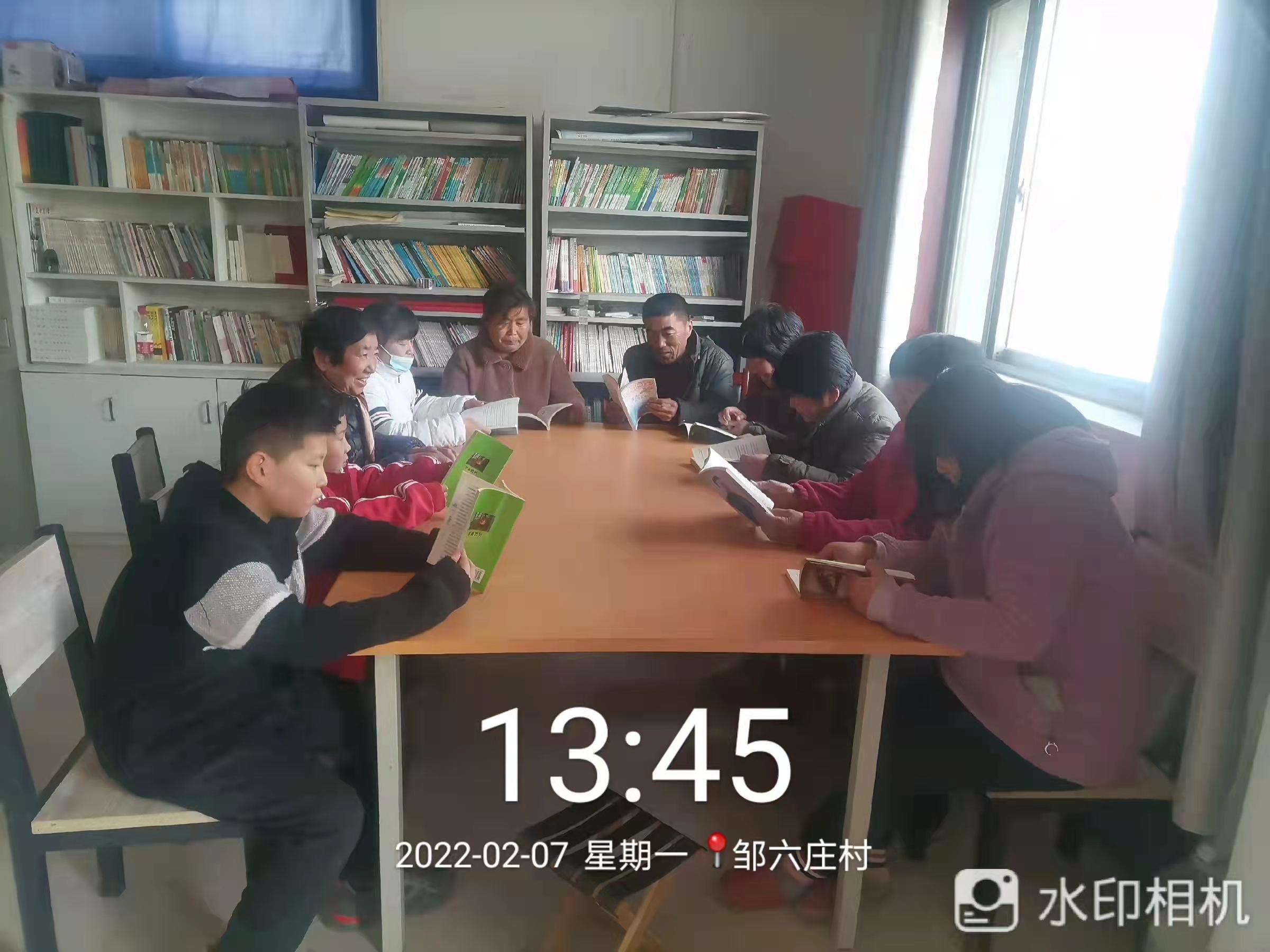 【冠县】梁堂镇开展“我们的中国梦文化进万家”农家书屋阅读活动