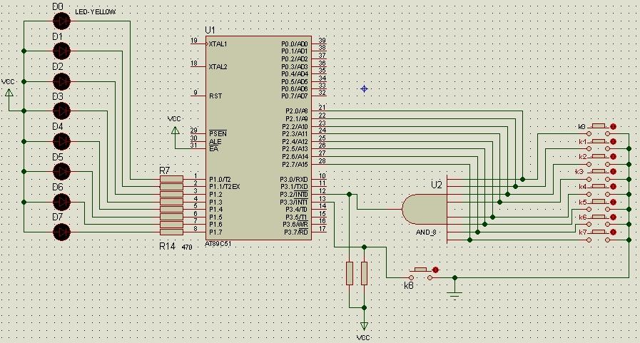 多中断源电路图
