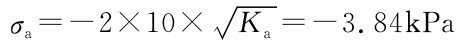 σa=-2×10× K■a=-3.84k Pa