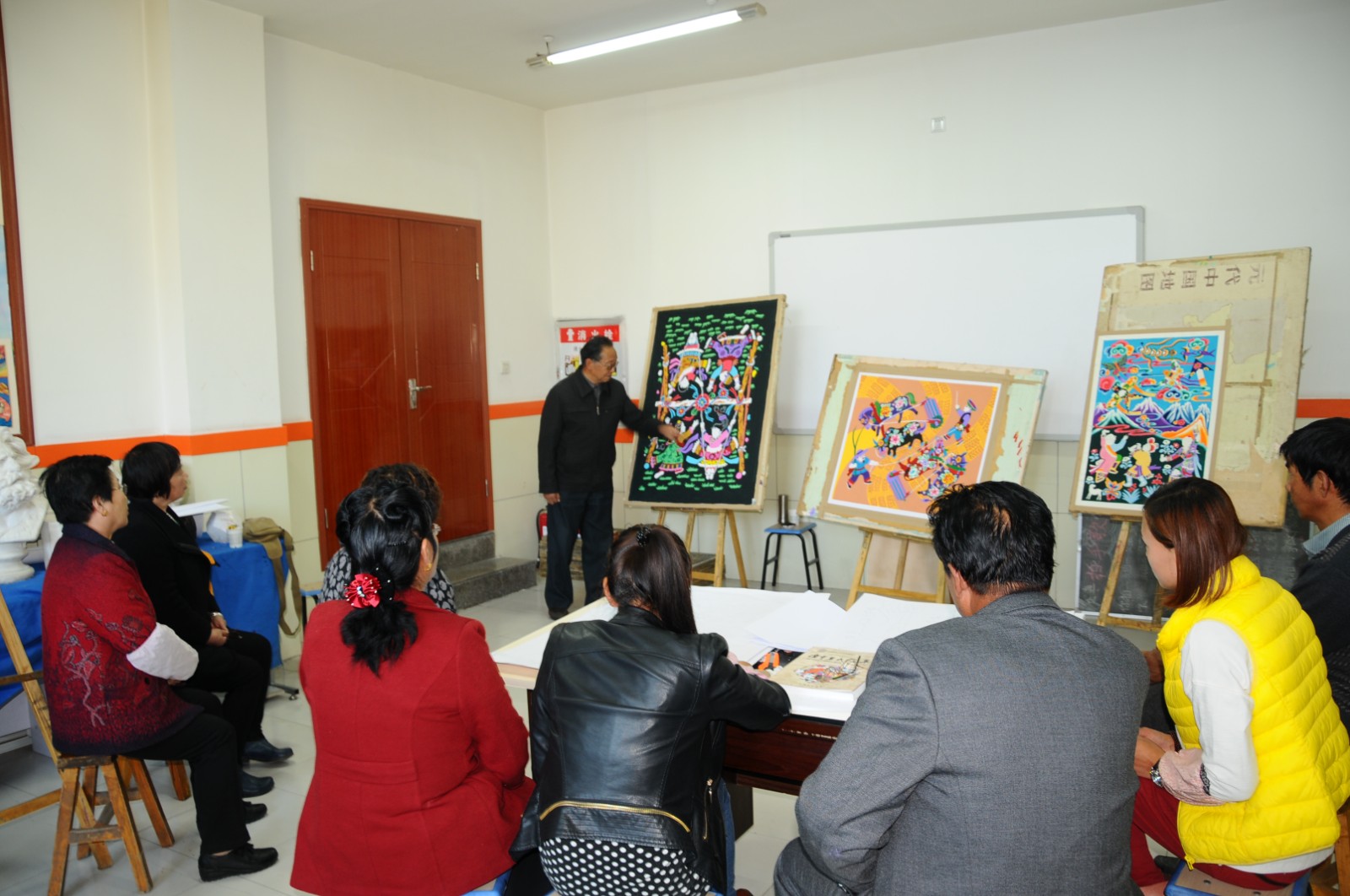 湟中-旦正-湟中农民画-省级代表性传承人4
