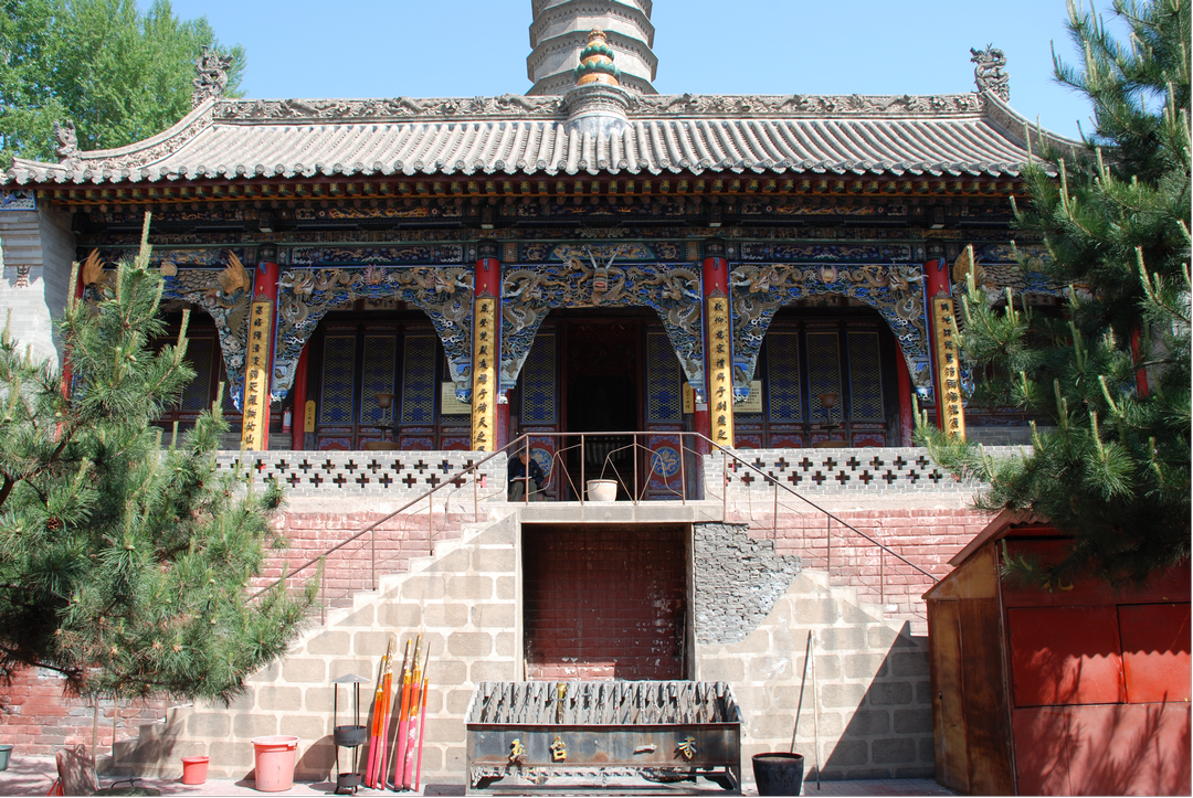 图片8尊胜寺二十四诸天殿全景 图片8尊胜寺二十四诸天殿全景