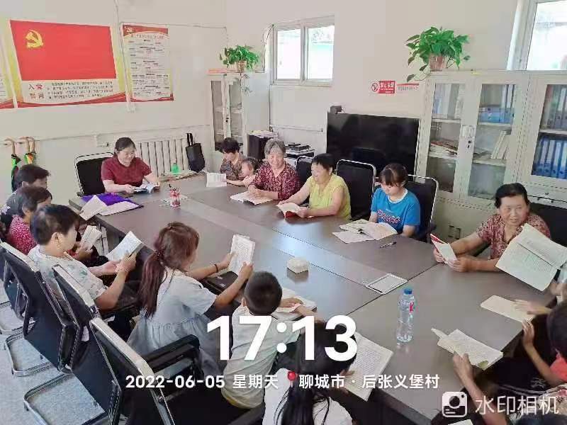 【冠县】“我们的中国梦，文化进万家” 清泉街道全民阅读活动