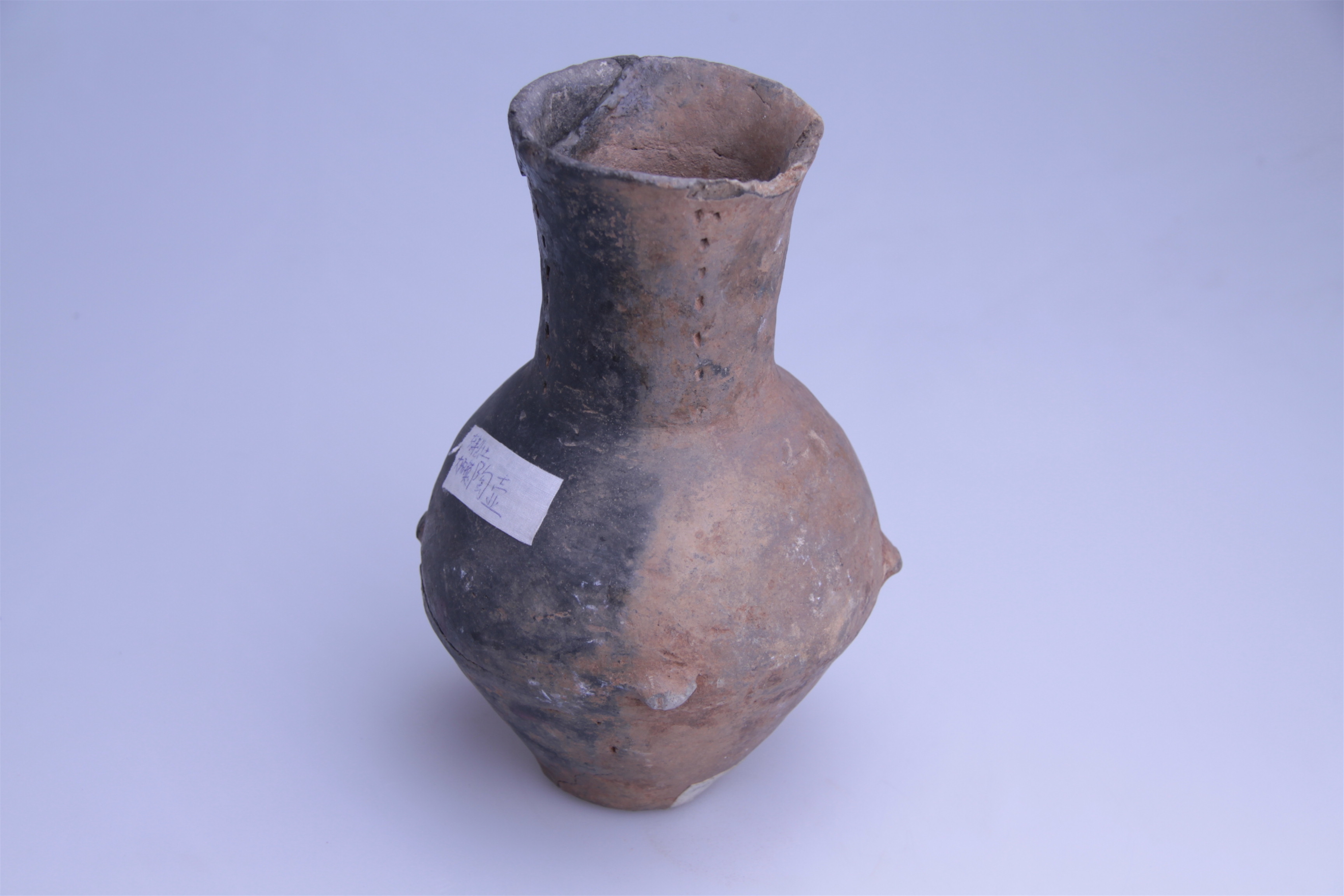 周长颈鼓腹四耳陶壶315 周长颈鼓腹四耳陶壶315.jpg