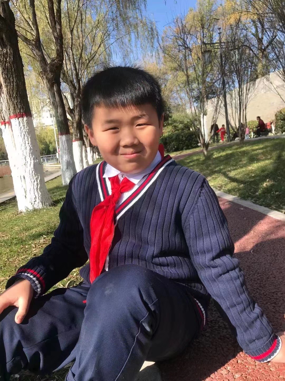 诵读者照片