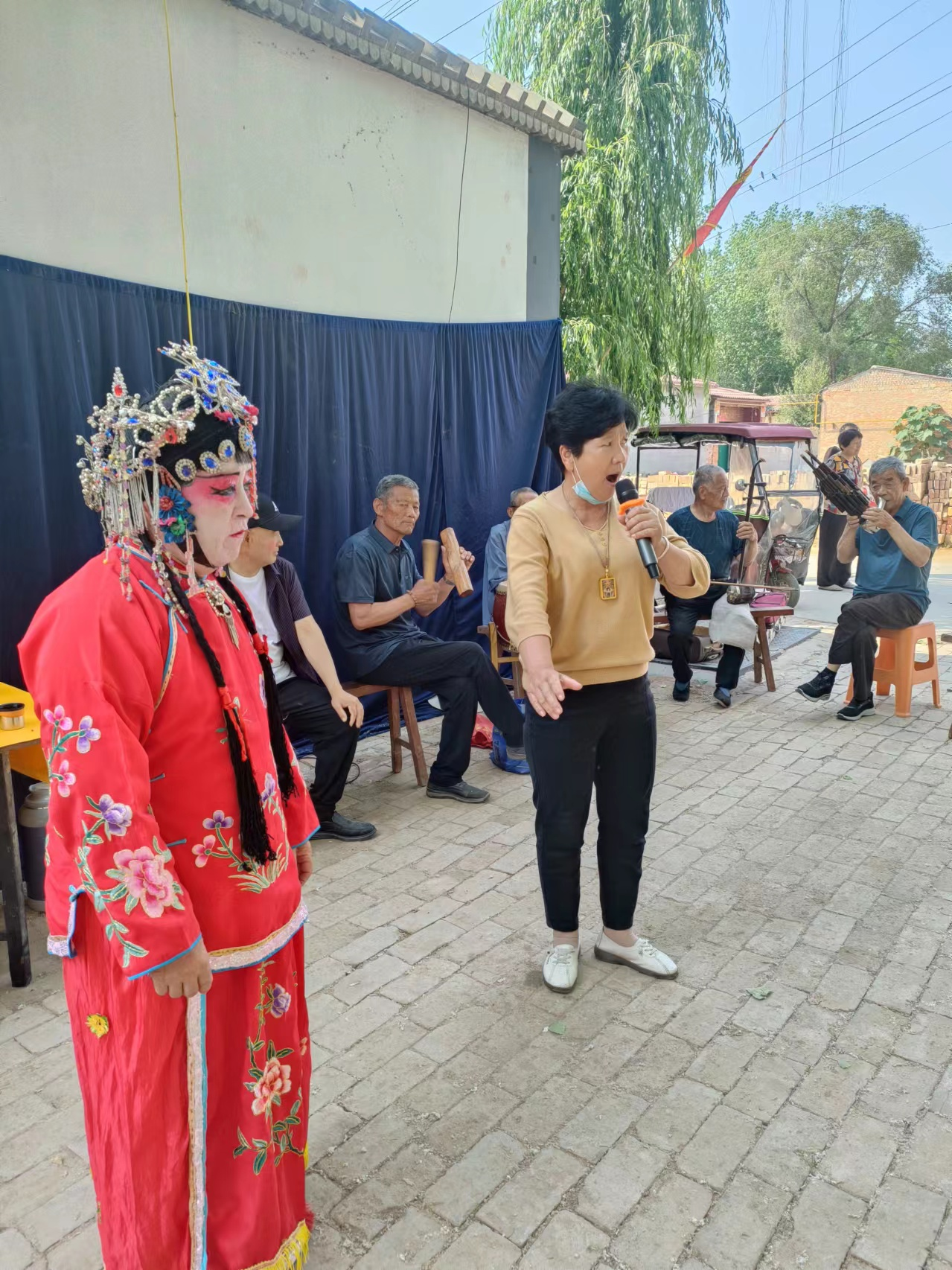 【莘县】十八里铺镇志愿者演出