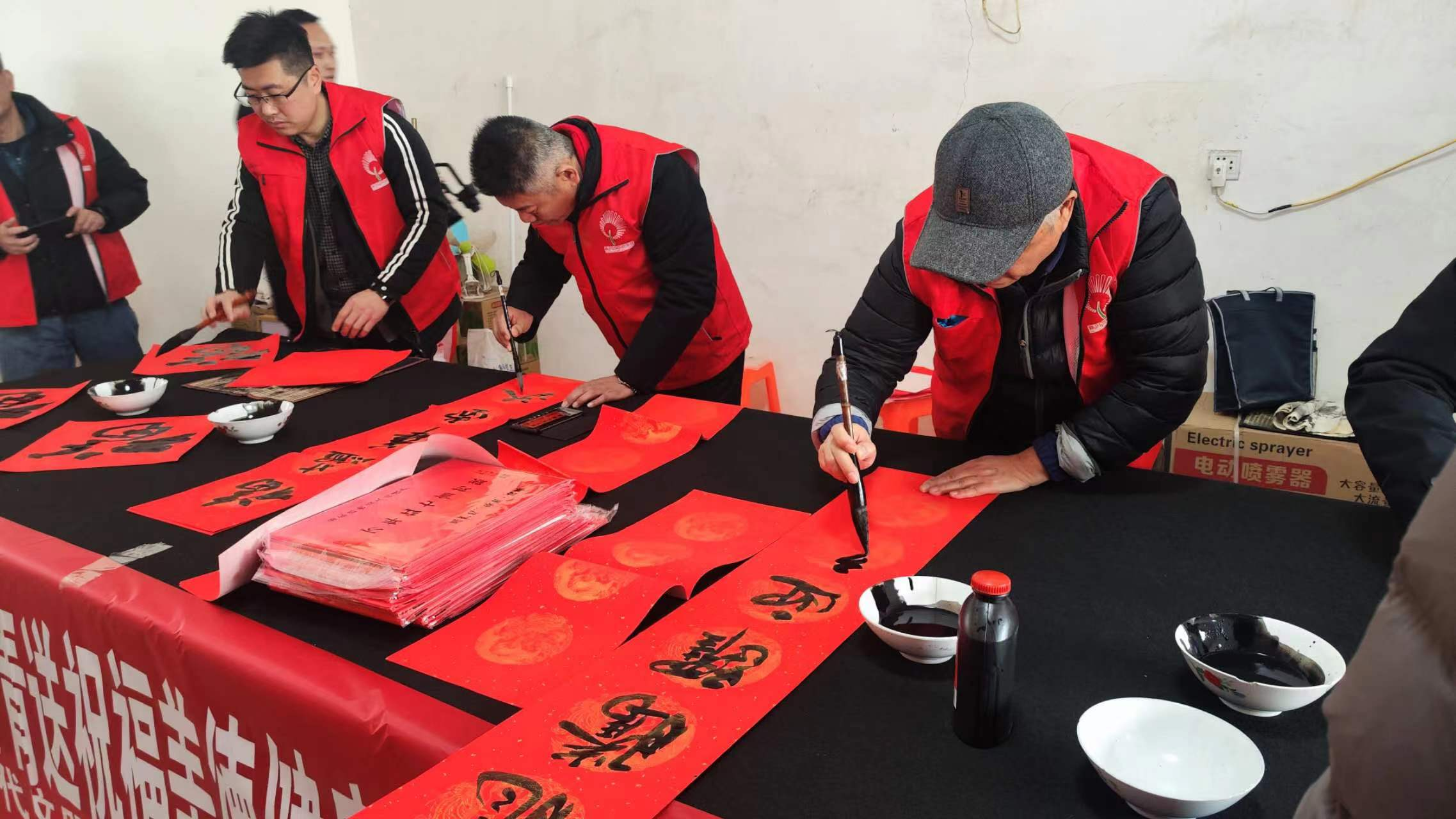 【莘县】2024年“百灵鸟”聊城市文化志愿服务项目“迎春送福”活动莘县张鲁回族镇专场