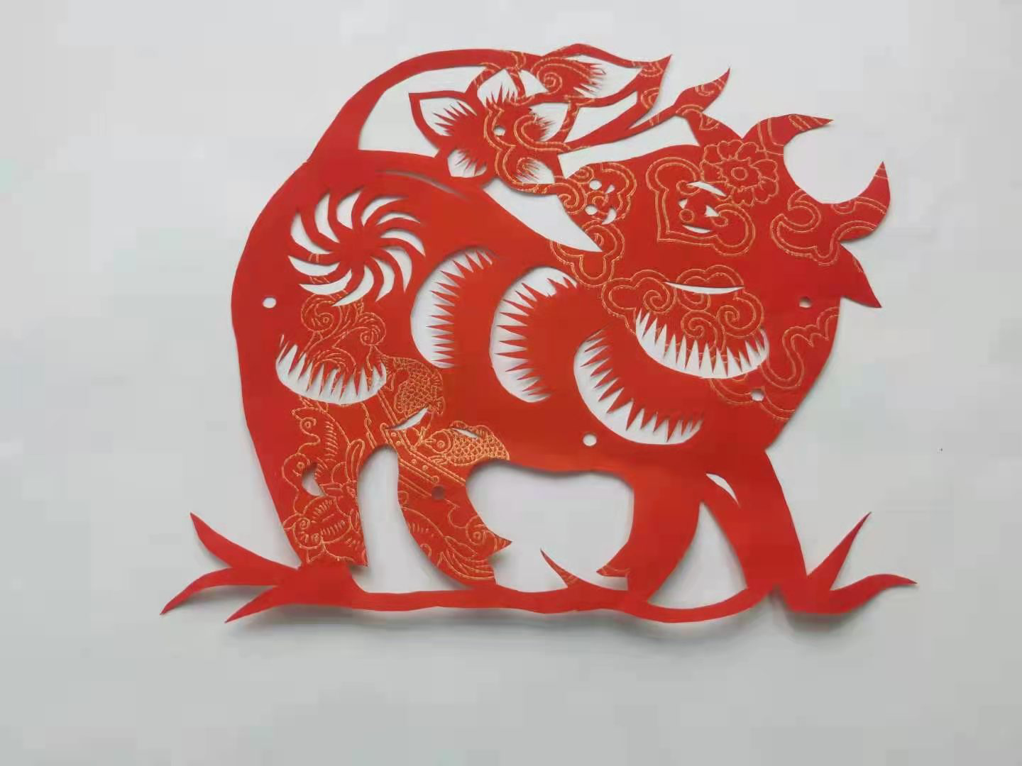 道德街 张爱华《牛年真牛》