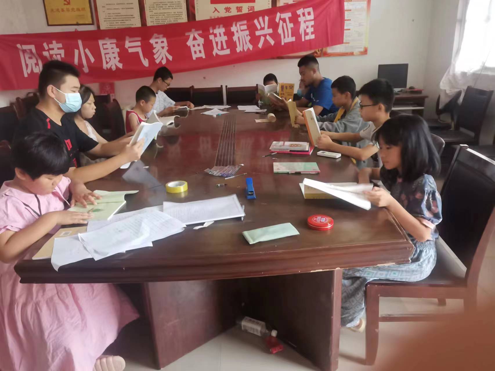 【冠县】范寨镇“阅读小康气象 奋进振兴征程”全民阅读 