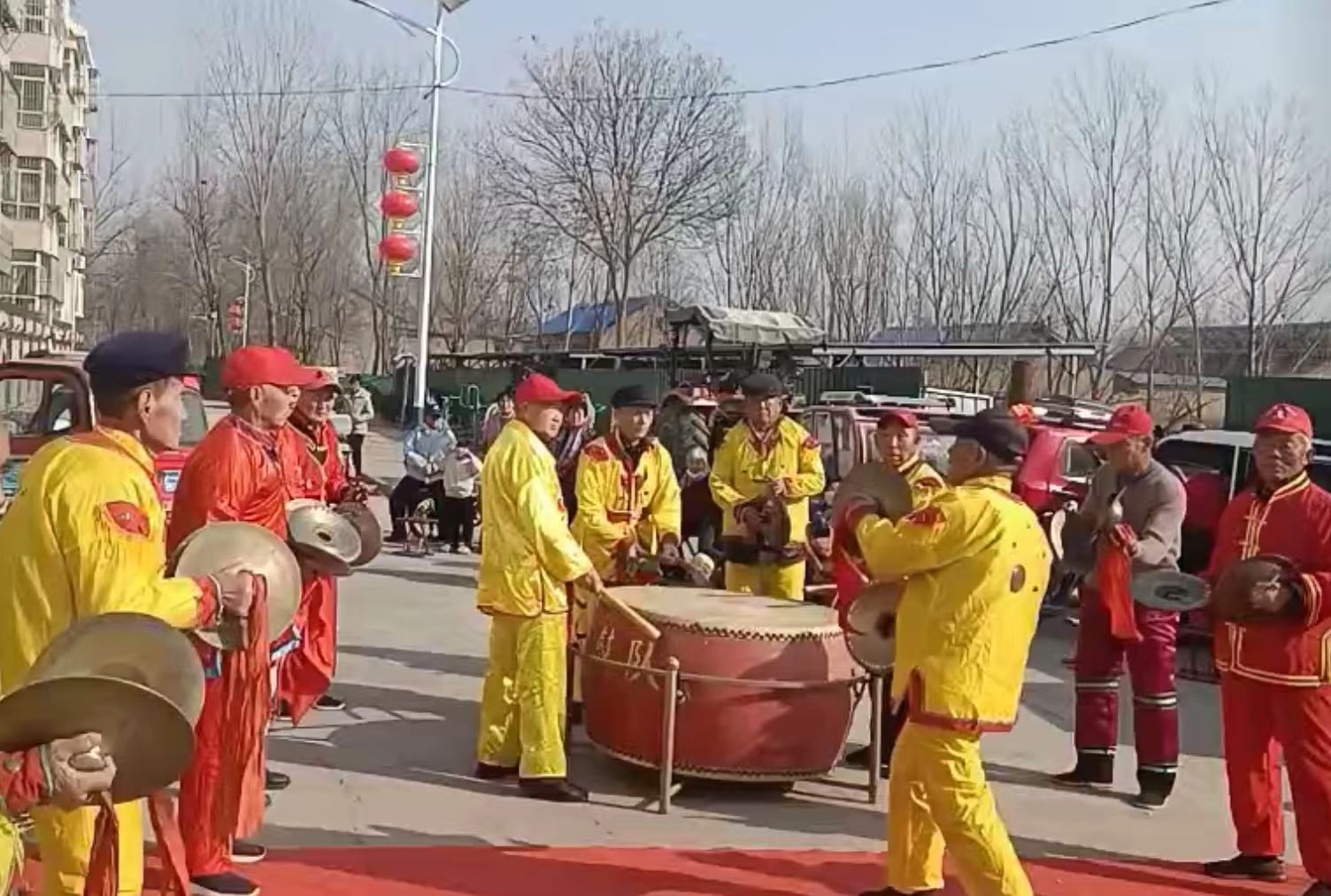 聊城市高唐县固河镇开展我们的中国梦文化进万家等文化汇演活动