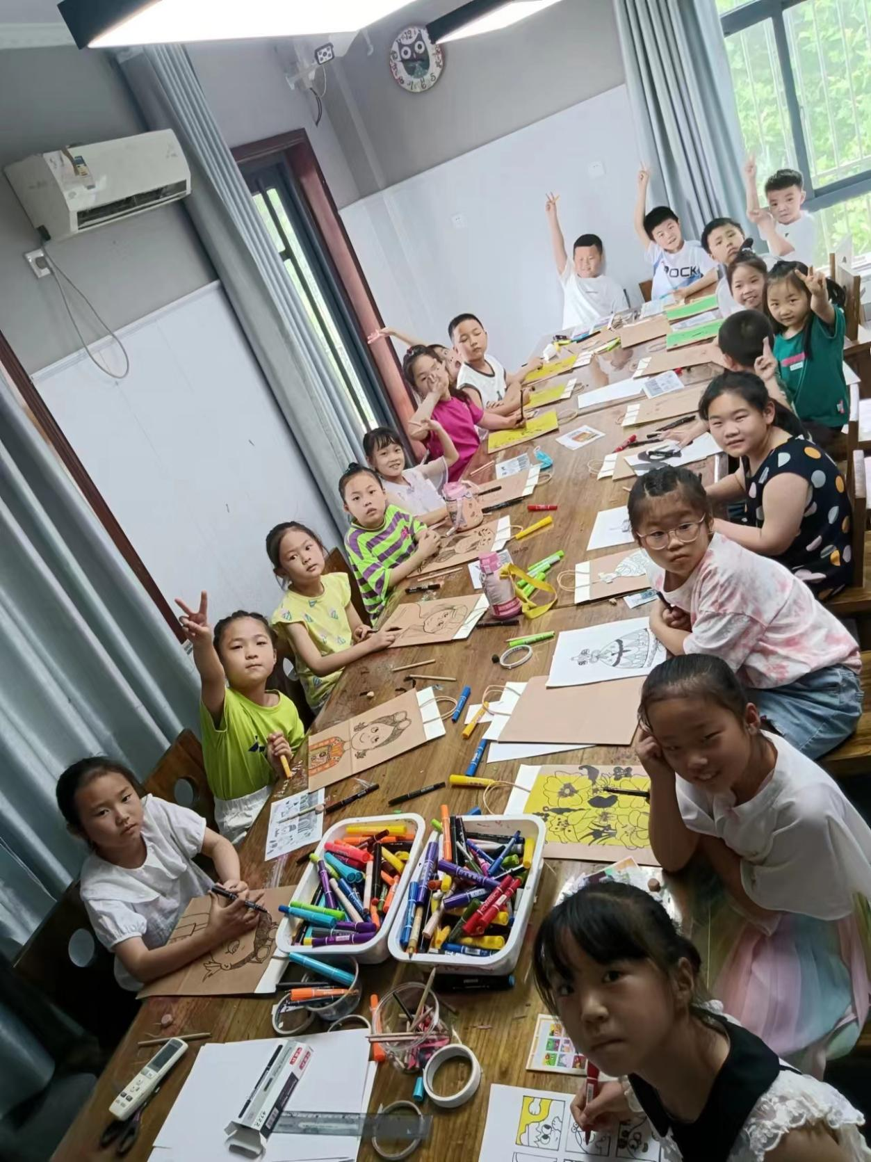 冠县文化图书馆六一. 端午手绘系列活动——手绘纸手袋