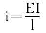 EI i＝l