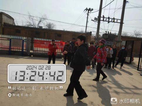 【莘县】古城镇“我们的中国梦文化进万家”2024年“百灵鸟”聊城市文化志愿服务项目“迎春送福”文艺演出