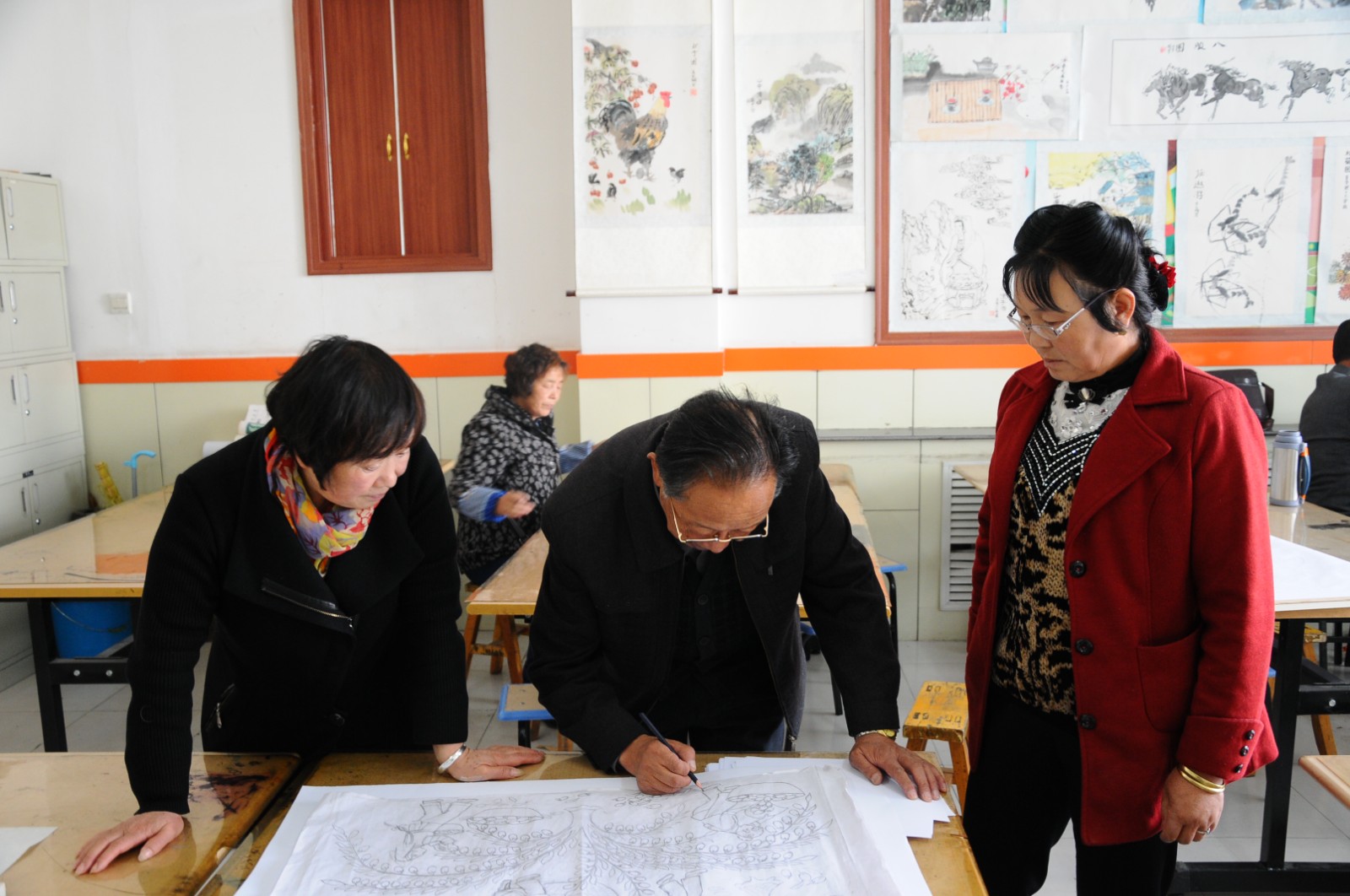 湟中-旦正-湟中农民画-省级代表性传承人2