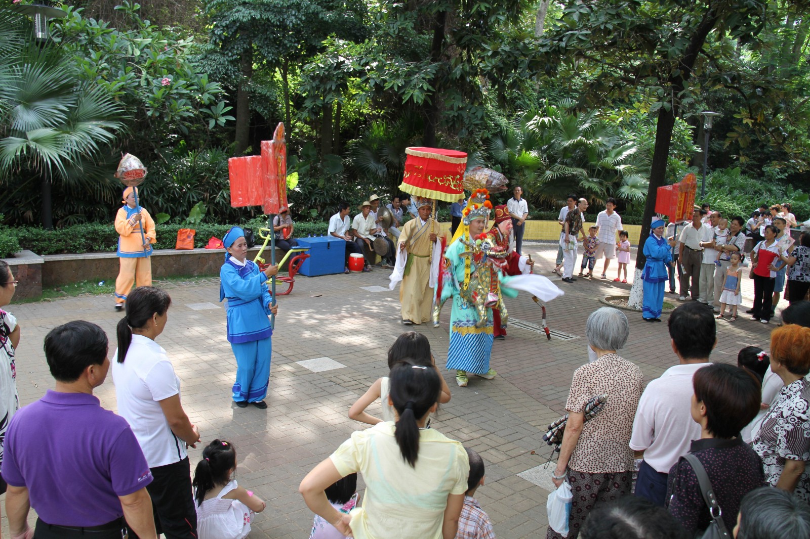 “文化遗产日”活动海南麒麟舞表演