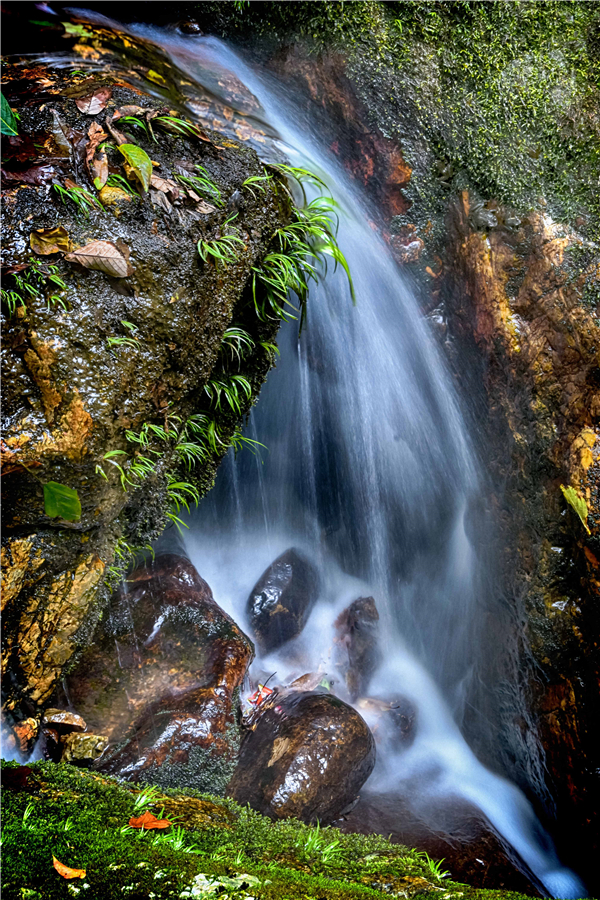 05--DSC_6930--这里,瀑布成群,拥有大小瀑布二十多处,其中两处较大的瀑布一处长达数十米,另外一处高二十余米,飞流直下,蔚为壮观; 05--DSC_6930--这里,瀑布成群,拥有大小瀑布二十多处,其中两处较大的瀑布一处长达数十米,另外一处高二十余米,飞流直下,蔚为壮观;.jpg