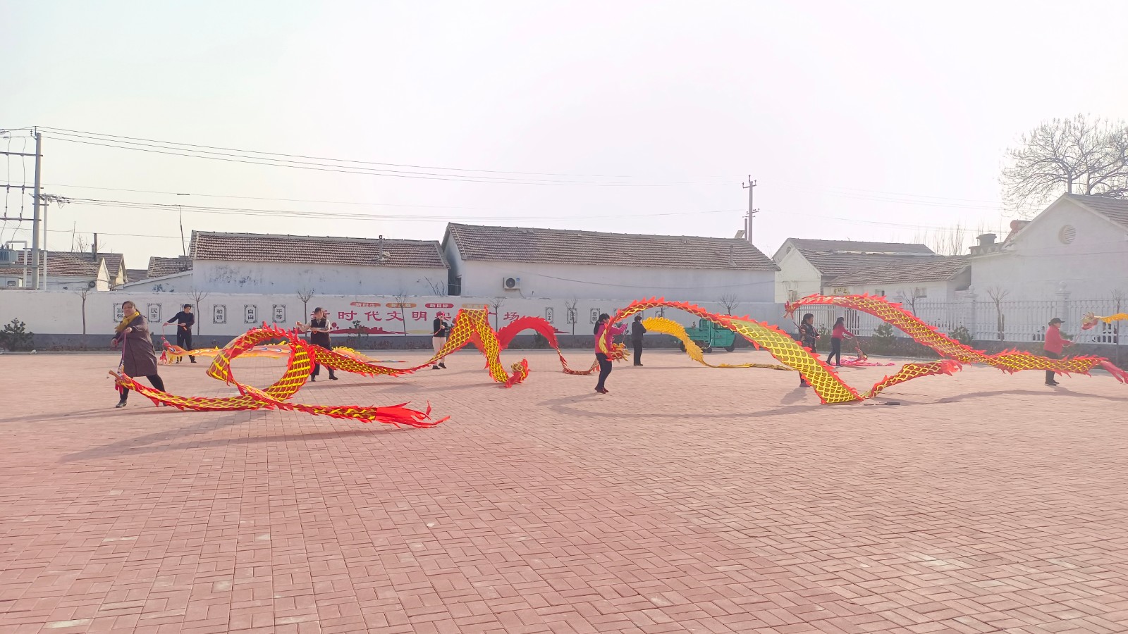 南京邮电大学“龙吟狮语——新时代”传统艺术校园展演11月23日走进通州中学